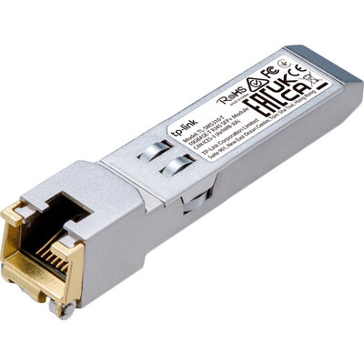 10GBASE-T RJ45 SFP+ ModuleSPEC: 10Gbps RJ45 Copper Transceiver, Plug and Play with SFP+ Slot, Support DDM (Temperature and Volta
