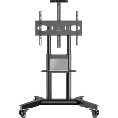 ONKRON Mobile TV stand for 32"-75" up to 50 kg, black