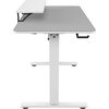 COUGAR E-STAR 120 Electrical Gaming Desk, White
