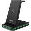 CANYON WS-304, Foldable  3in1 Wireless charger, with touch button for Running water light, Input 9V/2A,  12V/1.5AOutput 15W/10W/