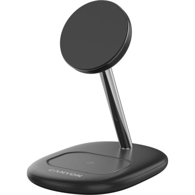 CANYON wireless charger WCS-205 15W Qi2 2in1 Black