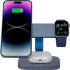 CANYON Wireless Charging Station Hexagon 310 3in1 DarkGrey/Blue