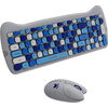 CANYON set HSET-W6 Keyboard+Mouse Kitty Edition AAA+АА Wireless Blue