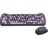 CANYON set HSET-W6 Keyboard+Mouse Kitty Edition AAA+АА Wireless Violet