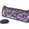 CANYON set HSET-W6 Keyboard+Mouse Kitty Edition AAA+АА Wireless Violet