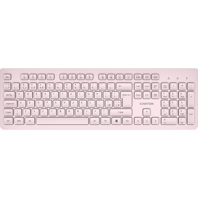 CANYON keyboard HKB-W01 UK/US AAA Wireless Beige