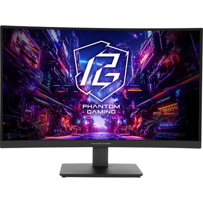 Монитор Asrock PG27QRT1B Curved Gaming - 27" QHD VA 180Hz