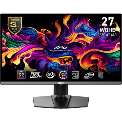 Монитор MSI MPG 271QRX QD-OLED Gaming - 27" WQHD QD-OLED 360Hz