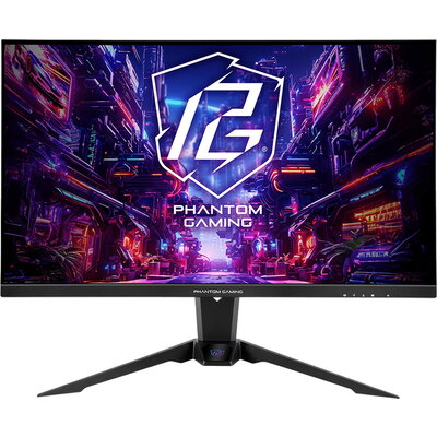 Asrock Gaming Monitor, 32" QHD(2560x1440) IPS, AG, 180 Hz, 151 sRGB, 16:9, 1000:1, 178/178, 1ms (MPRT), Flicker-free, High,