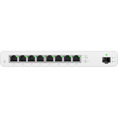 (8) GbE RJ45 ports with 27V passive PoE output Router