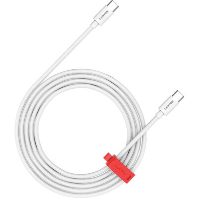 CANYON cable CC100AB C-C 100W Braided 1.2m White