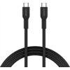 CANYON cable OnWire 60CL C-C 60W COLOR Braided 1m Black