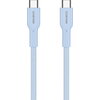 CANYON cable OnWire 60CL C-C 60W COLOR Braided 1m Light Blue