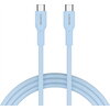 CANYON cable OnWire 60CL C-C 60W COLOR Braided 1m Light Blue