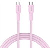 CANYON cable OnWire 60CL C-C 60W COLOR Braided 1m Pink
