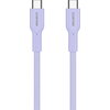 CANYON cable OnWire 60CL C-C 60W COLOR Braided 1m Purple