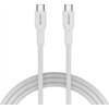 CANYON cable OnWire 60CL C-C 60W COLOR Braided 1m White