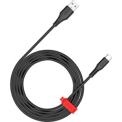CANYON cable Onwire 18TP USB-A to USB-C 2m Black CANYON cable Onwire 18TP USB-A to USB-C 2m Black