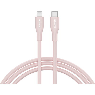 CANYON cable CLNM60 C-L 60W MFI 1m Silicon Pink