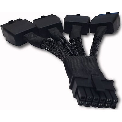 Makki преходник Cable Adapter 4xPCI-E 8pin to PCI-E Gen.5 12pin 12VHPWR