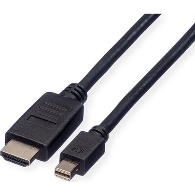 Roline Cable Mini DP - HDMI M, 2m