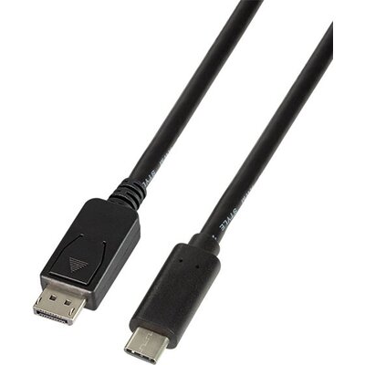 Cable USB Type C - DP, M/M, 1.8m, 4K/120Hz, UA0335