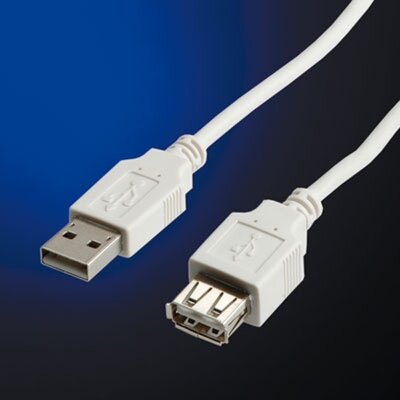 Cable USB2.0 A-A M/F, 3m, Value