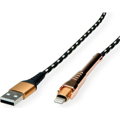 Roline Cable USB2.0 AМ / Lightning, 1m