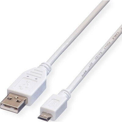 Roline Value Cable USB2.0 A-Micro B, M/M, 0.15m