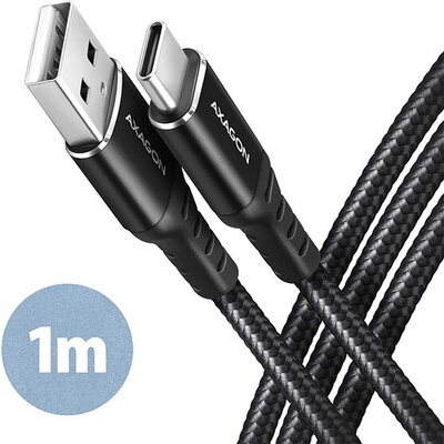 AXAGON HQ USB-C <> USB-A cable 1 m
