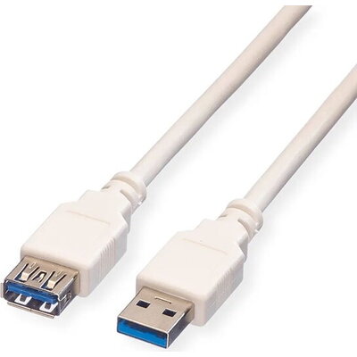 Cable USB3.0 A-A M/F, 0.8m, beige, Stantard S3011