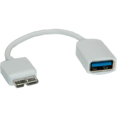 Cable USB3.0 A-Micro B, F/M, OTG, 15cm, 11.02.8315