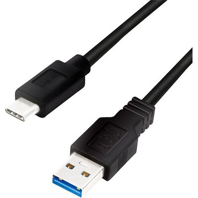 Cable USB3.2 A-C, M/M, 0.5m, Logilink CU0167