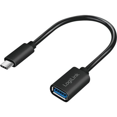 Logilink Cable USB3.2 C-A, M/F, OTG, 15cm