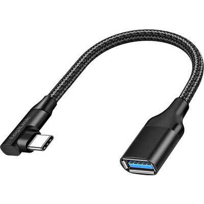 Logilink Cable USB3.2 C-A, M/F, OTG, 20cm