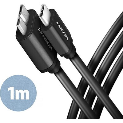 AXAGON Cable USB3-C-Micro B, M/M,1m