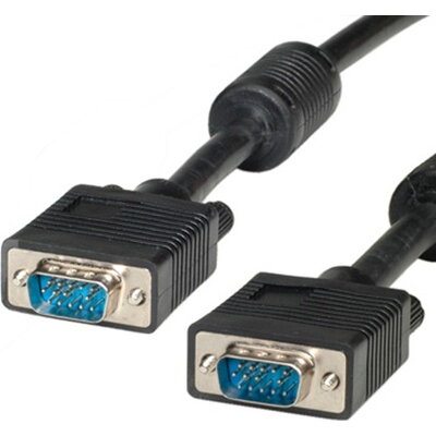 Cable VGA w/Ferrit 15M/15M, 10m, 11.04.5260