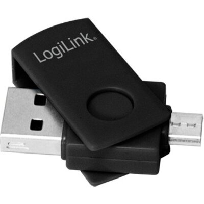 Cardreader OTG Micro USB, Micro SD,Logilink AA0068