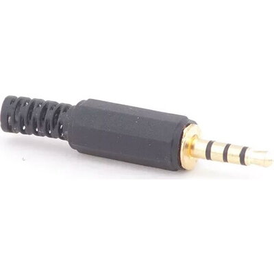 Connector F021G - 3.5mm Combo Jack w/4 contacts, Black