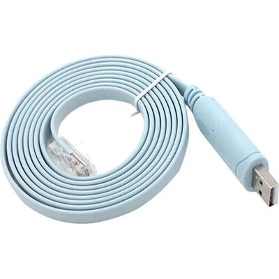 Console Cable Cisco RJ45 M to USB M, 1.8m, Blue
