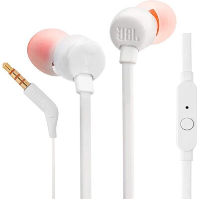 Слушалки JBL Tune 110 - Бял