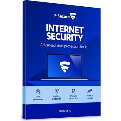 F-Secure Internet Security 1Y/5U, E-deal