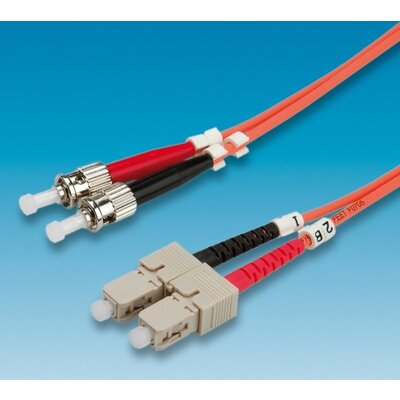 Fiber Optic 62.5-125um, ST-SC, 3m,Value 21.99.9203