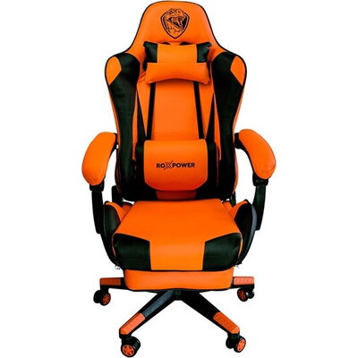 Gaming Chair ROXPOWER T-ROX GC75 Black/Orange