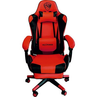 Gaming Chair ROXPOWER T-ROX GC75 Black/Red