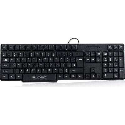 Keyboard Logic LK-12, Russian Layout, Black