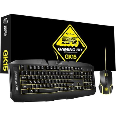 Keyboard Sharkoon SharkZone Desktop GK15 Gaming