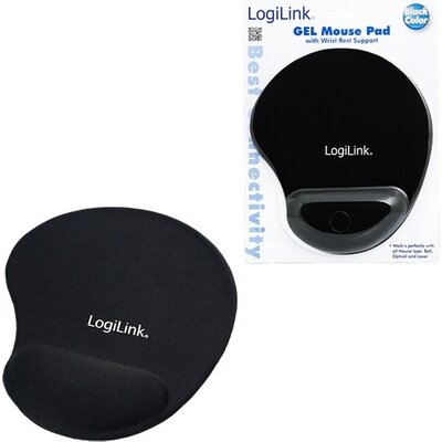 Mouse pad LogiLink with GEL Wrist Rest, ID0027