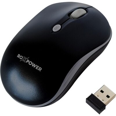 Mouse Roxpower M-778 Optical, Wireless, Black