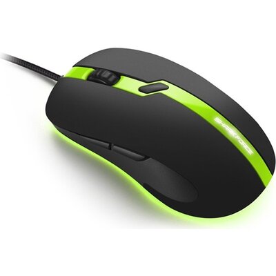 Mouse Sharkoon Shark Force PRO Gaming, Black/Green